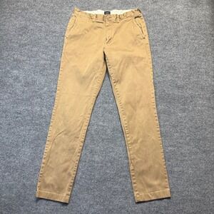 J. Crew Stretch 770 32x34 Khaki Pants - Shunken to 30x31